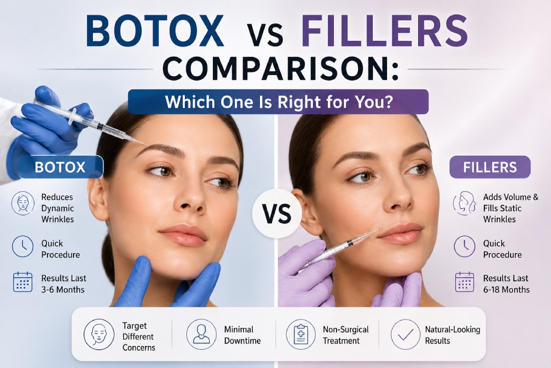 Botox vs Fillers