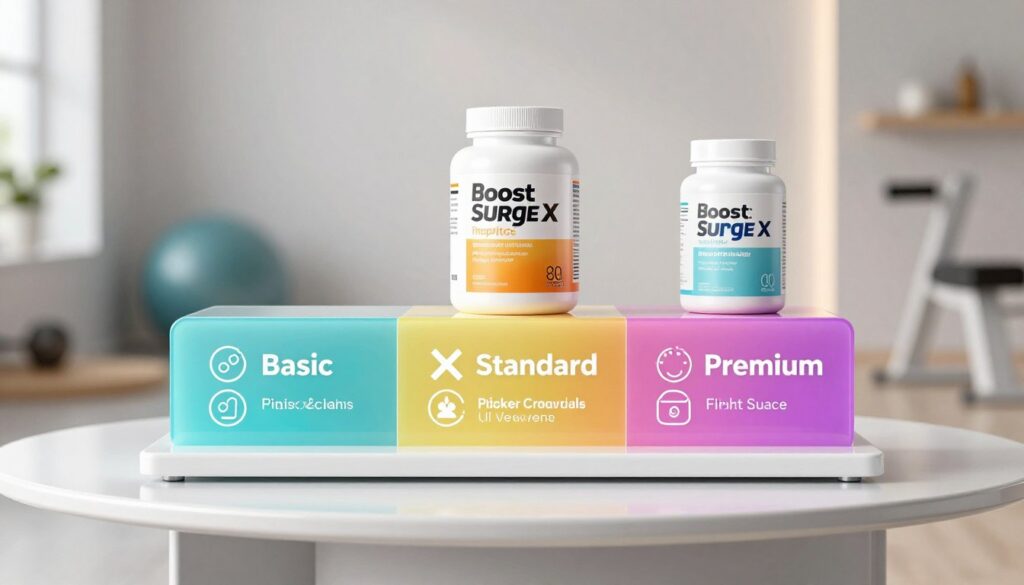Boost Surge X cost and supplement pricing options