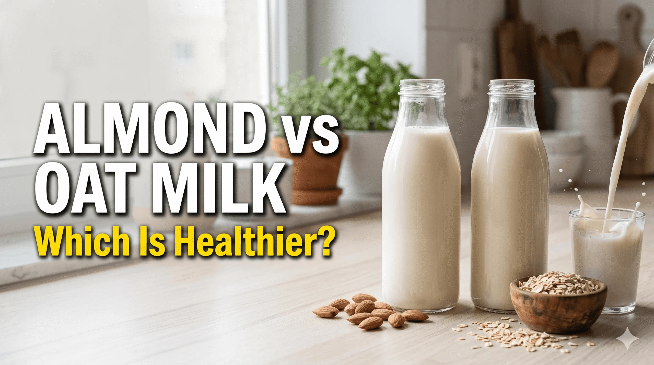 Almond Milk vs Oat Milk