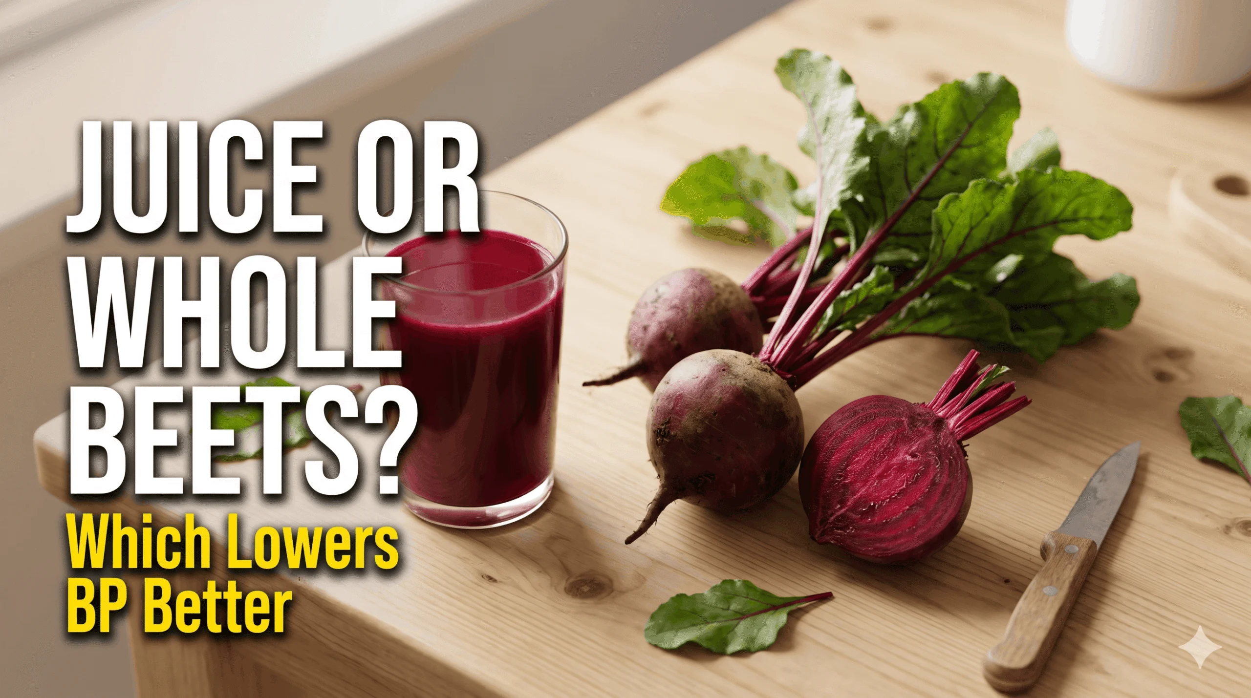 Beet Juice vs Whole Beets