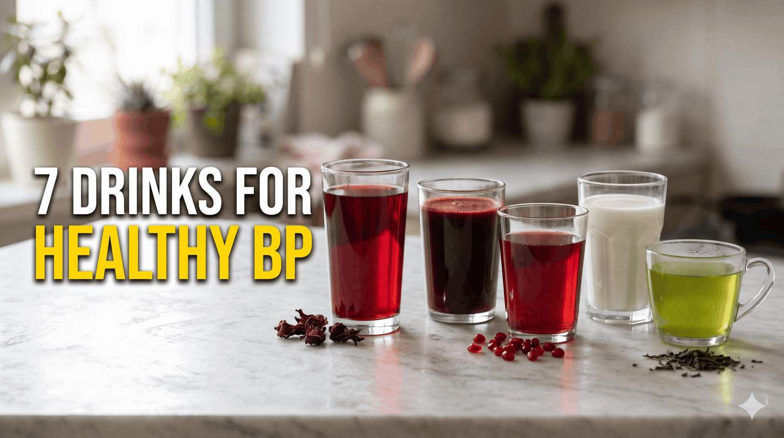Best Drinks for Healthy BP