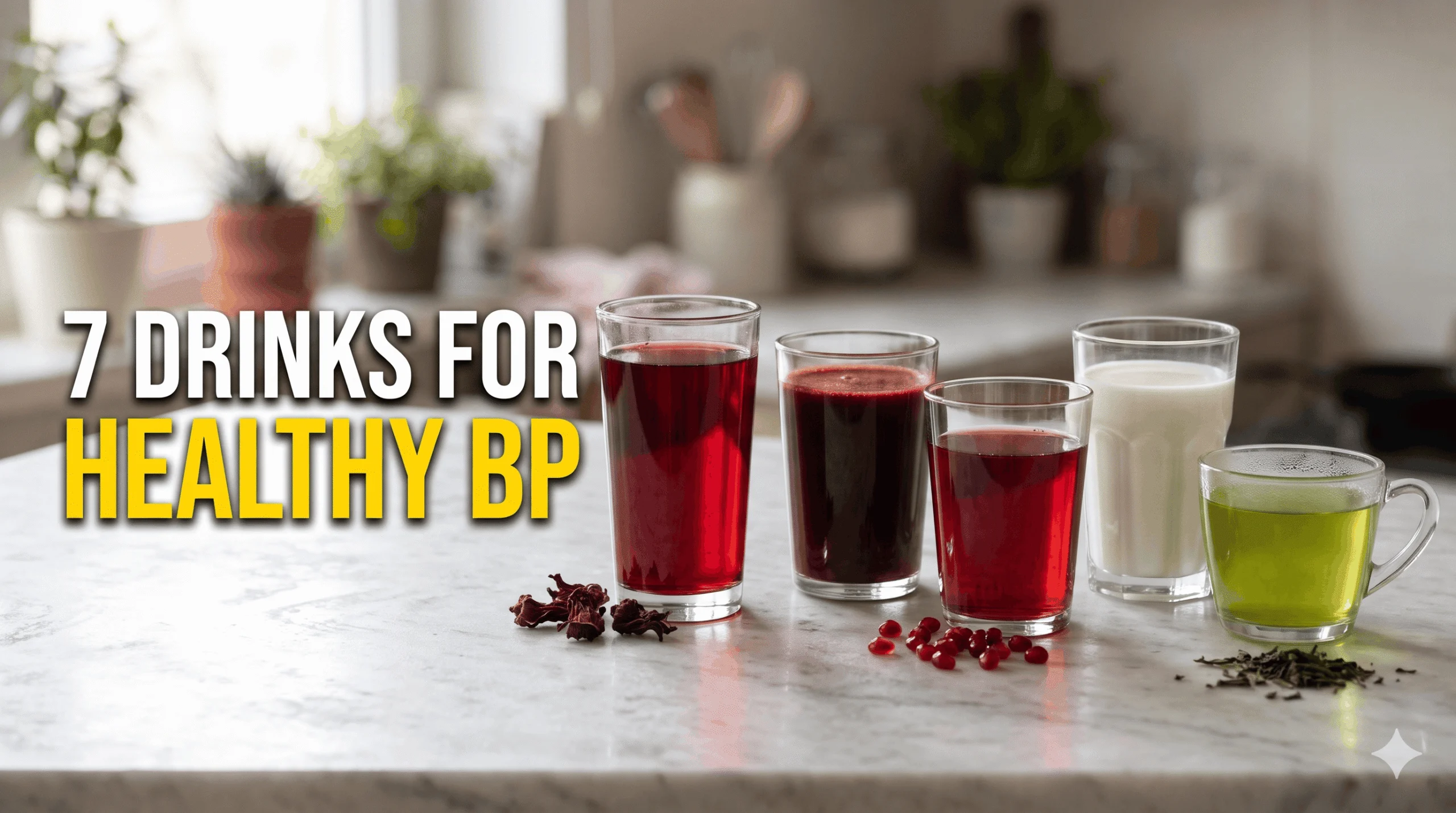 Best Drinks for Healthy BP